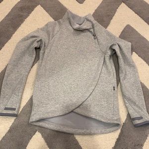 Grey athleta sweatshirt